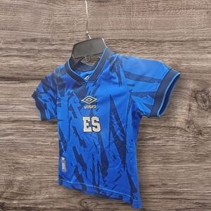 Umbro Kids Blue Graphic Shirt